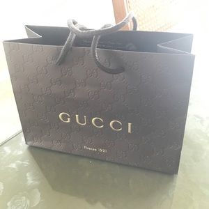 New GUCCI gift bag